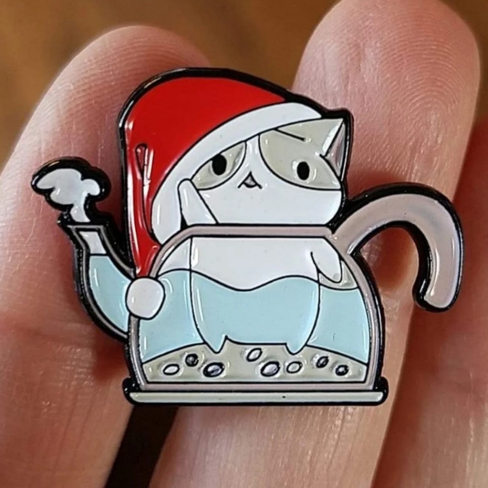 *2 for $13* Tea Pot Santa Kitty Cat Pim